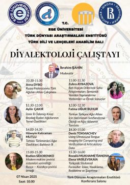 Diyalektoloji Çalıştayı (Ege Üniversitesi-İzmir)